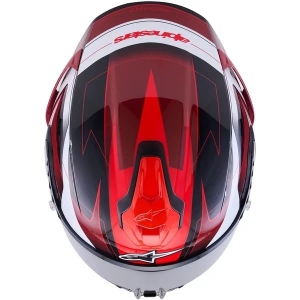 Casca integrala sport ALPINESTARS S-R7 KINETIS Negru/Rosu/Alb XS, 5