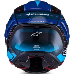 Casca integrala sport ALPINESTARS S-R7 KINETIS Negru/Rosu/Alb XS, 6
