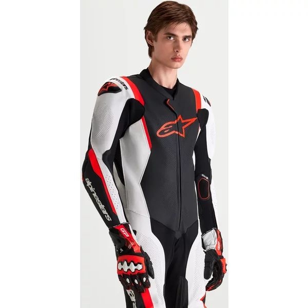 Combinezon de piele 1 piesA ALPINESTARS MISSILE V3 Negru 48, 3