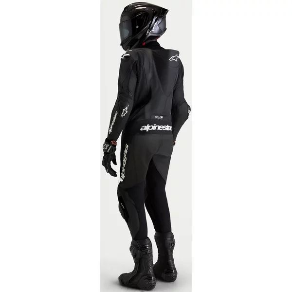 Combinezon de piele 1 piesA ALPINESTARS MISSILE V3 Negru 48, 11