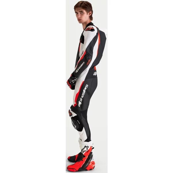 Combinezon de piele 1 piesA ALPINESTARS MISSILE V3 Negru 48, 17