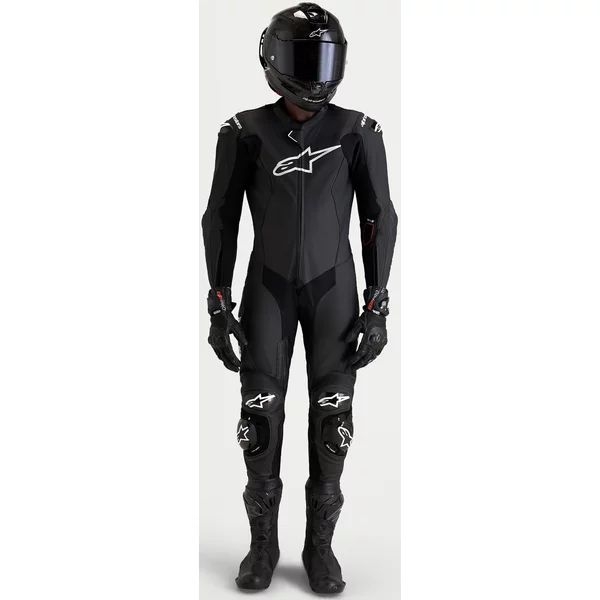 Combinezon de piele 1 piesA ALPINESTARS MISSILE V3 Negru 48, 21