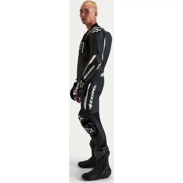 Combinezon de piele 1 piesA ALPINESTARS MISSILE V3 Negru 48, 25