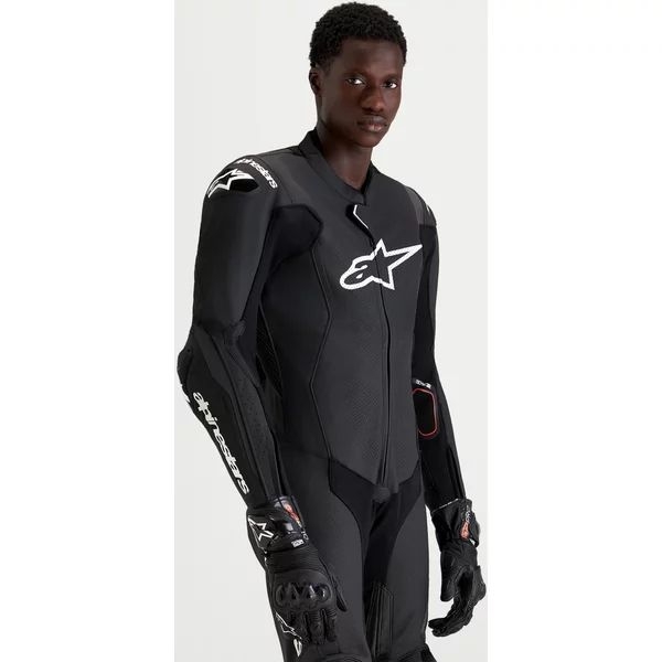 Combinezon de piele 1 piesA ALPINESTARS MISSILE V3 Negru 48, 28