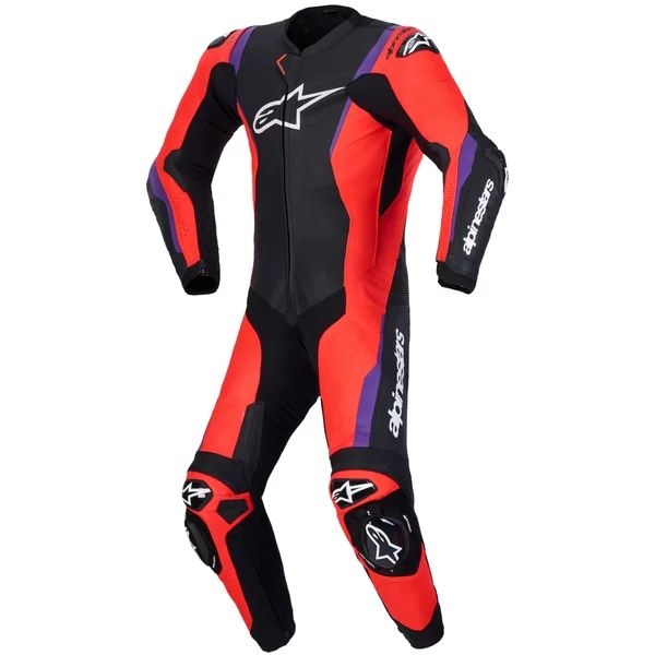 Combinezon de piele 1 piesA ALPINESTARS MISSILE V3 Negru 48, 29
