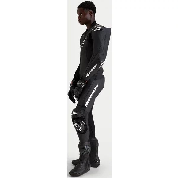 Combinezon de piele 1 piesA ALPINESTARS MISSILE V3 Negru 48, 30