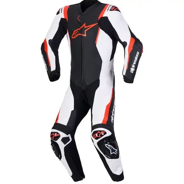 Combinezon de piele 1 piesA ALPINESTARS MISSILE V3 Negru 48, 34