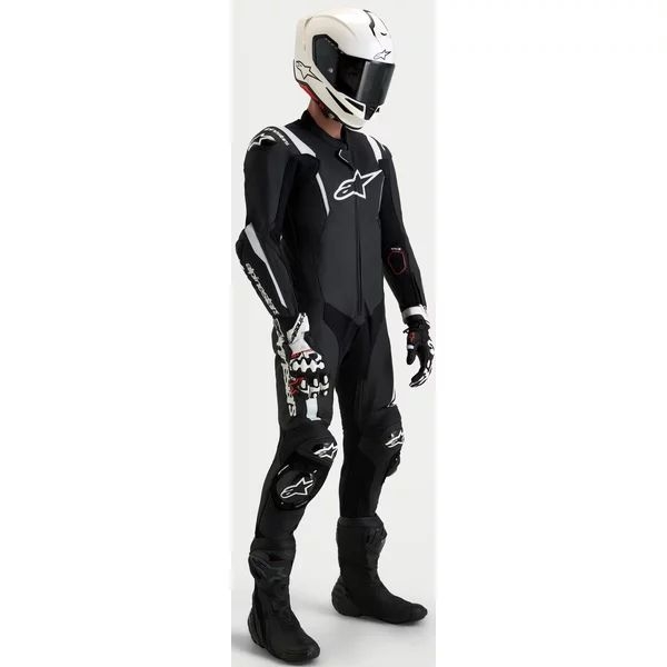 Combinezon de piele 1 piesA ALPINESTARS MISSILE V3 Negru 48, 37