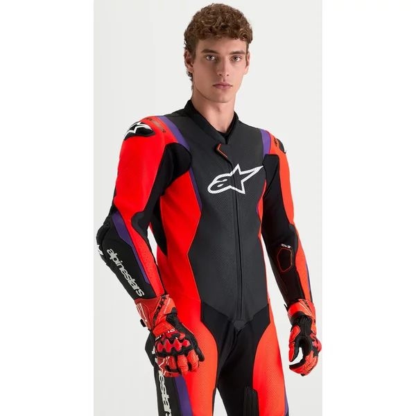 Combinezon de piele 1 piesA ALPINESTARS MISSILE V3 Negru 48, 39