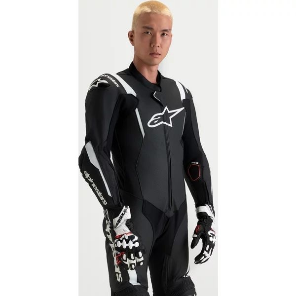 Combinezon de piele 1 piesA ALPINESTARS MISSILE V3 Negru 48, 41