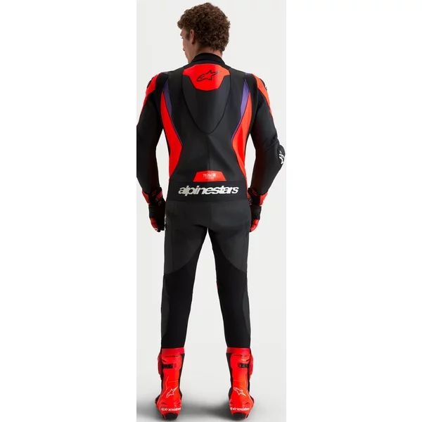 Combinezon de piele 1 piesA ALPINESTARS MISSILE V3 Negru 48, 49