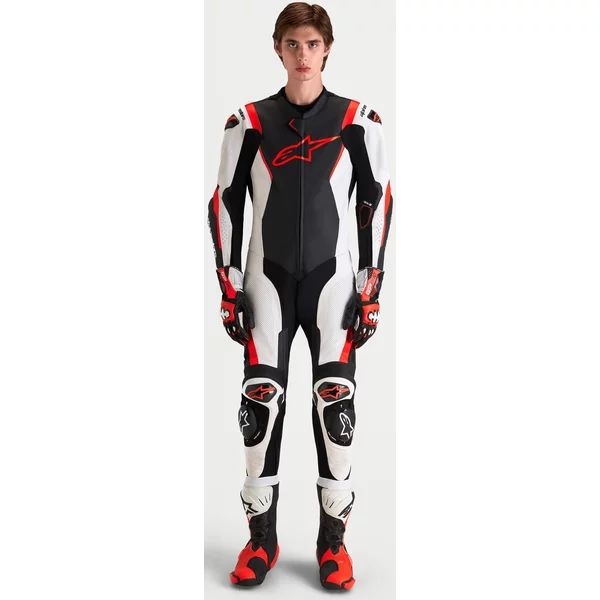 Combinezon de piele 1 piesA ALPINESTARS MISSILE V3 Negru 48, 63