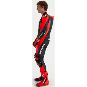 Combinezon de piele 1 piesA ALPINESTARS MISSILE V3 Negru 48, 6