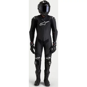 Combinezon de piele 1 piesA ALPINESTARS MISSILE V3 Negru 48, 21