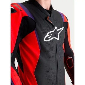 Combinezon de piele 1 piesA ALPINESTARS MISSILE V3 Negru 48, 23