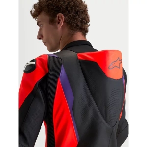 Combinezon de piele 1 piesA ALPINESTARS MISSILE V3 Negru 48, 27