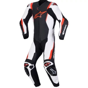Combinezon de piele 1 piesA ALPINESTARS MISSILE V3 Negru 48, 34