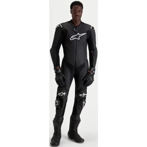 Combinezon de piele 1 piesA ALPINESTARS MISSILE V3 Negru 48, 35