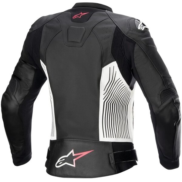Geaca de piele dama ALPINESTARS STELLA GP PLUS V4 46 Negru/Negru, 3