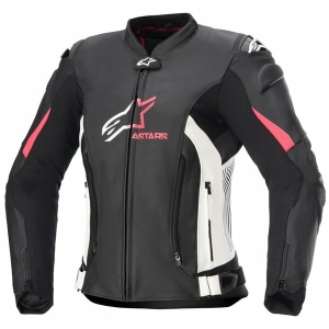 Geaca de piele dama ALPINESTARS STELLA GP PLUS V4 46 Negru/Negru