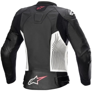 Geaca de piele dama ALPINESTARS STELLA GP PLUS V4 46 Negru/Negru, 3