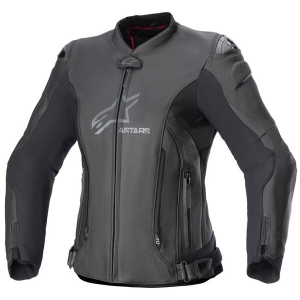 Geaca de piele dama ALPINESTARS STELLA GP PLUS V4 46 Negru/Negru, 4