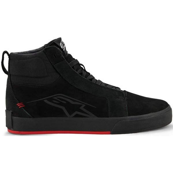 Ghete moto ALPINESTARS RIDE-63 LEATHER Negru/Rosu 40.5, 10