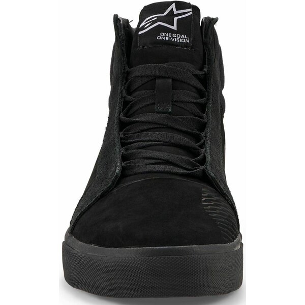 Ghete moto ALPINESTARS RIDE-63 LEATHER Negru/Rosu 40.5, 15