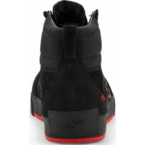 Ghete moto ALPINESTARS RIDE-63 LEATHER Negru/Rosu 40.5, 5