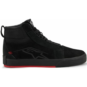 Ghete moto ALPINESTARS RIDE-63 LEATHER Negru/Rosu 40.5, 10