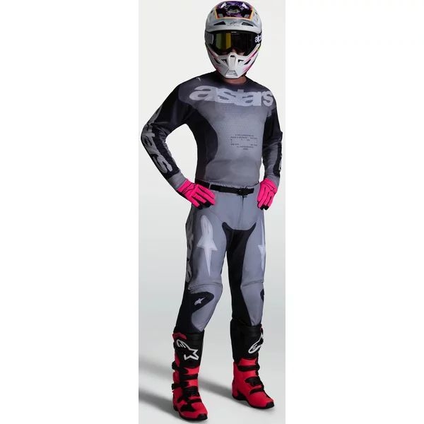 Tricou cross-enduro ALPINESTARS RACER AMBER 2027 XXL Gri, 8