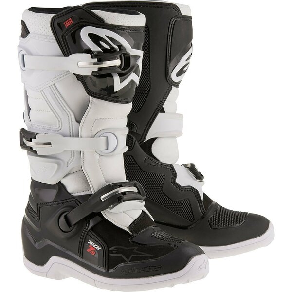 Cizme cross-enduro copii ALPINESTARS TECH 7S YOUTH 34 Albastru inchis/Alb/Negru, 8
