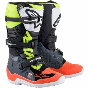 Cizme cross-enduro copii ALPINESTARS TECH 7S YOUTH 34 Albastru inchis/Alb/Negru