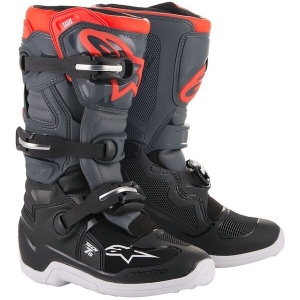 Cizme cross-enduro copii ALPINESTARS TECH 7S YOUTH 34 Albastru inchis/Alb/Negru, 4