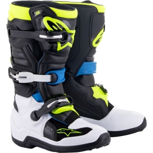Cizme cross-enduro copii ALPINESTARS TECH 7S YOUTH 34 Albastru inchis/Alb/Negru, 7