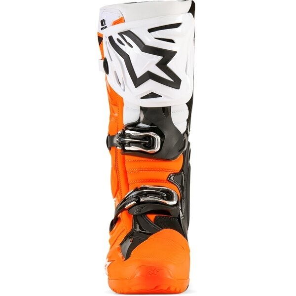 Cizme cross-enduro ALPINESTARS TECH 10 ENDURO 40.5 Gri/Rosu fluo, 18