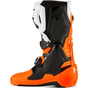 Cizme cross-enduro ALPINESTARS TECH 10 ENDURO 40.5 Gri/Rosu fluo, 3