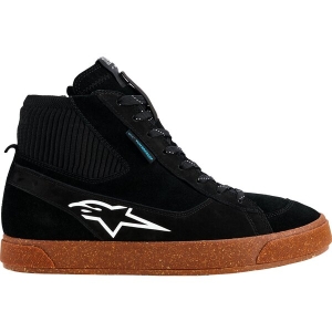 Ghete moto impermeabile ALPINESTARS STATED WP 39 Negru/Maro, 7