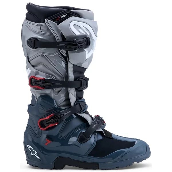 Cizme cross-enduro ALPINESTARS TECH 7 ENDURO DRYSTAR® 2026 Gri/Rosu 40.5, 14