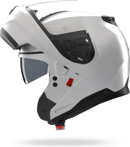 Casca Moto Flip-Up N100-6 Classico 305 White Glossy, 4