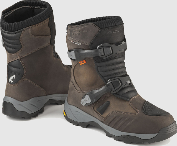 Cizme Moto Adventure Pro Low Dry Brown, 5