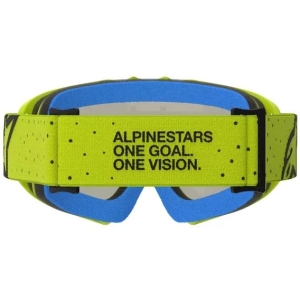 Ochelari cross-enduro ALPINESTARS VISION YOUTH VESTA Negru/Alb, 10