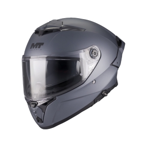 Casca integrala MT Thunder 4 R SV Pure A2 gri mat (ochelari soare integrati) + lentila antiaburire Pinlock 70 cadou - tip viziera: MT-V-28C - DKS 435 - XXL (63/64cm)