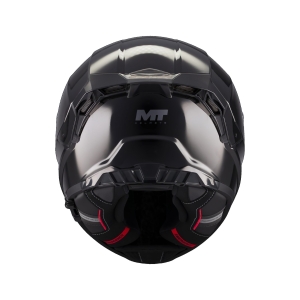 Casca integrala MT Thunder 4 R SV Pure A1 negru lucios (ochelari soare integrati) + lentila antiaburire Pinlock 70 cadou - tip viziera: MT-V-28C - DKS 435 - XXXL (65/66cm)