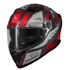 Casca integrala MT Braker SV Fury C5 rosu lucios (ochelari soare integrati) - tip viziera: MT-V-28B - DKS435 - punctaj maxim SHARP Test - 5 stele - Rosu lucios , XL (61/62cm), 3