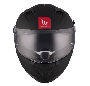 Casca integrala MT Braker SV A1 negru mat (ochelari soare integrati) - tip viziera: MT-V-28B - DKS435 - punctaj maxim SHARP Test - 5 stele - Negru mat , M (57/58cm)