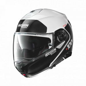 Casca Flip-Up N 100-5 Plus Distinctive N-Com Alb Lucios, 3