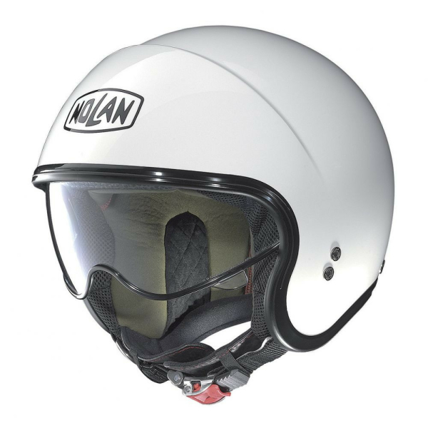 Casca Mini-Jet N 21 Classic Alb Lucios, 2
