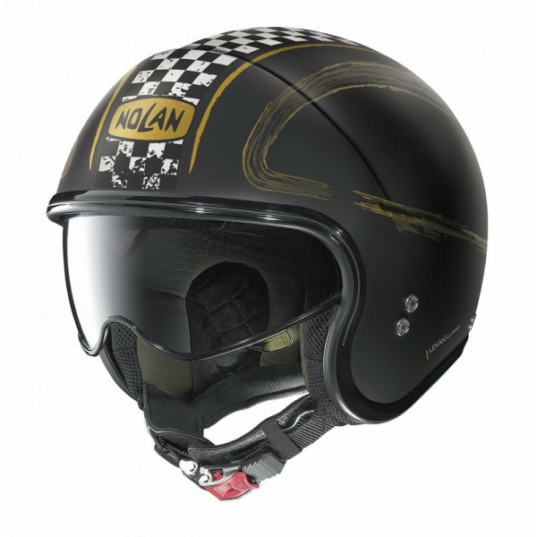 Casca Open-Face N 21 Getaway Negru/Auriu, 2