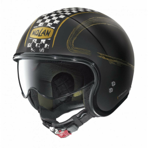 Casca Open-Face N 21 Getaway Negru/Auriu, 2